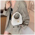 thumbnail image 4 of Bolsos de mano tipo hobo de hilo, bolsos cruzados de hombro para mujer, bolsos de mano y carteras, 2024, nuevos bolsos de mensajero para mujer, diseñador de moda, 4 of 5