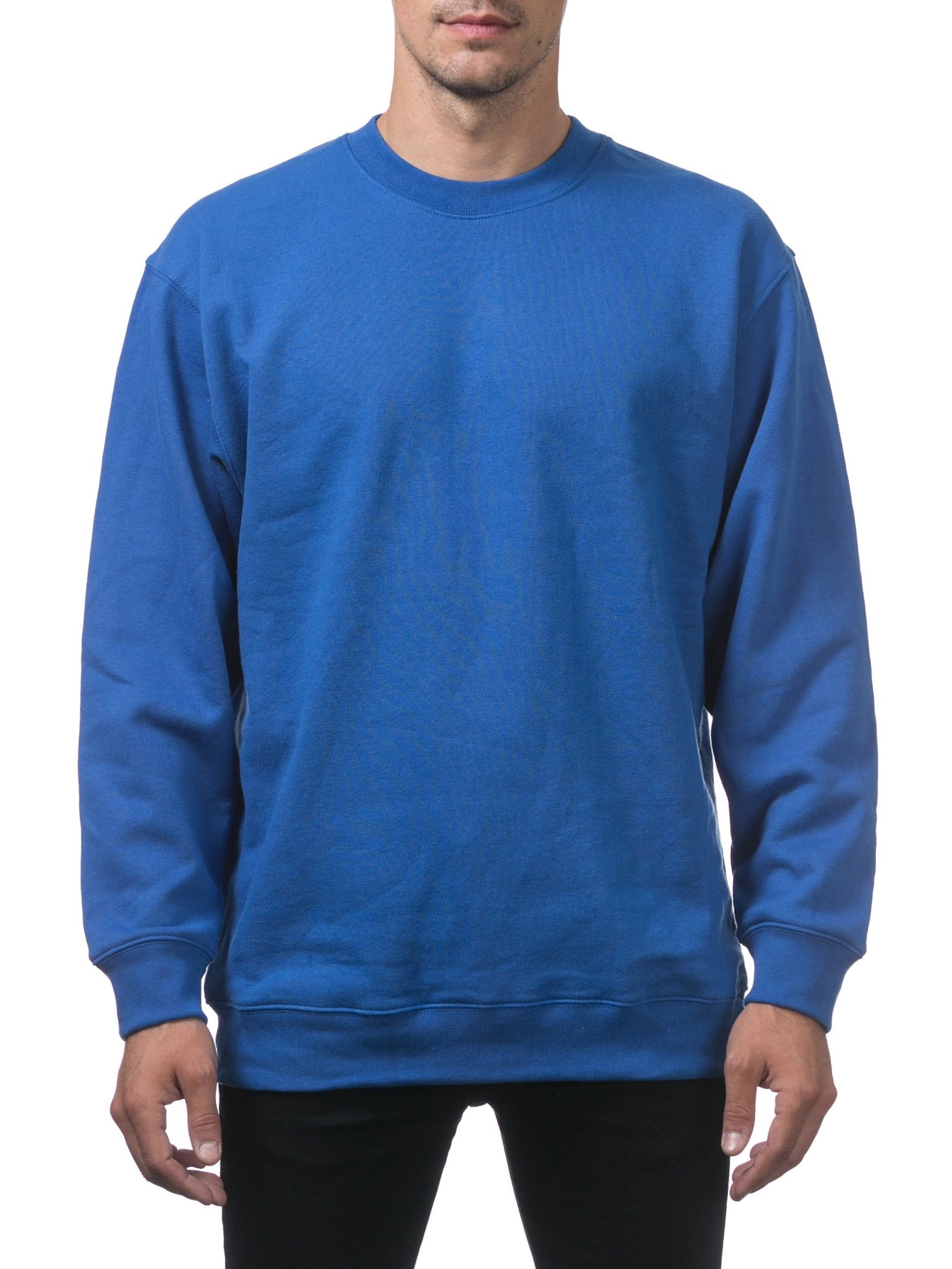 Pro Club Men's Heavyweight 13oz Crew Neck Fleece Pullover Sweatshirt