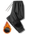 thumbnail image 2 of Men's Winter Lined Jogger Pants Thermal Running Sweatpants Outdoor Casual Comfort Fit Athletic Wear Trousers for Cold Weather Pants Mens Fashion Joggers Sports Pants Trousers Mens Long Pants, 2 of 6