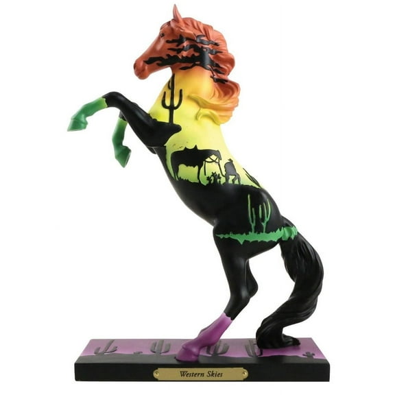 Trail of Painted Ponies Western Skies Horse Figurine 10.4in H