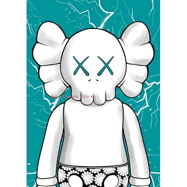 Pósteres de muñecos bonitos de dibujos animados, pintura en lienzo de oso de peluche de lujo, impresión HD, imágenes artísticas de pared modernas, decoración del hogar para habitación de niños