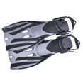 thumbnail image 1 of Aletas de buceo ajustables perfecl Aletas de natación de talón abierto para buceo libre, 1 of 7