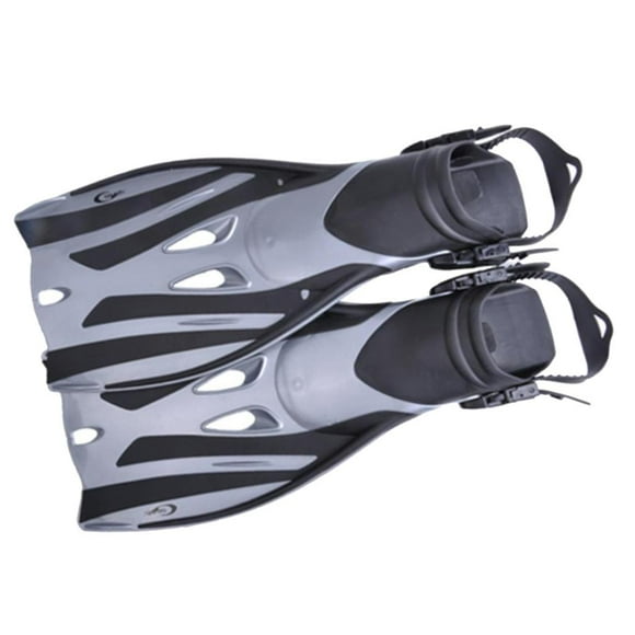Aletas de buceo ajustables perfecl Aletas de natación de talón abierto para buceo libre