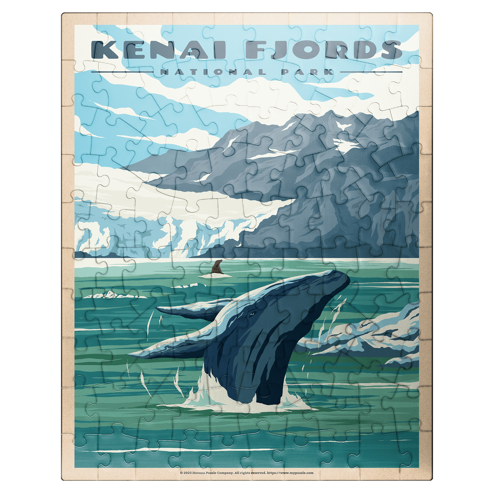 Heye Stormy Horizon 1000 Piece By Artist Alexander von Humboldt