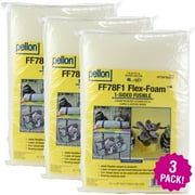 Pellon Flex-Foam 1-Sided Fusible Stabilizer 3/Pk-20"X60"