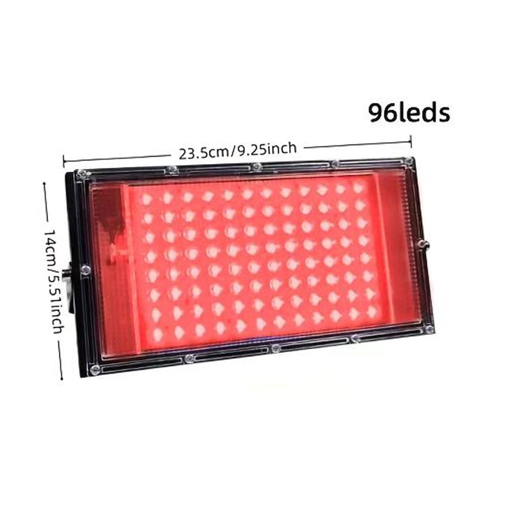 5V USB Red Light Therapy Device 660NM 96LED USB Beauty Lamp for Skin Brightening Sleep Yoga Adjustable
