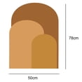 thumbnail image 2 of Arco etiqueta de la pared de fondo de cabecera decoración de la pared, 2 of 5