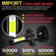 thumbnail image 5 of Compatible for Toyota Tacoma 2012 2013 2014 2015 LED Headlights + Fog Lights Bulbs Kit, 5 of 12