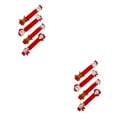 thumbnail image 1 of Transemion 4 Pcs Housses de Protection pour Poignée de Four à Micro-Ondes de Noël Housses de Protection de Noël Noël Réfrigérateur Cuisine Réfrigérateur Poignée de Porte Gants No.05 2Ensemble, 1 of 6