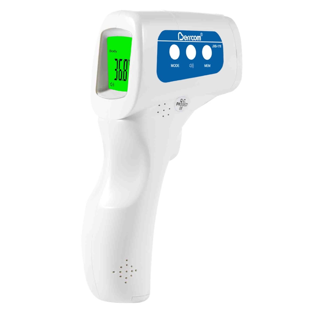 Top non contact infrared Digital thermometer LCD Forehead-Ear Measurement Hot 
