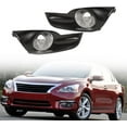 thumbnail image 7 of munirater 2-Pack Fog Lights Fog Lamps Kit with Chrome Black Bezel & Universal Switch & Wiring Kit Replacement for 2013 2014 2015 Nissan Altima, 7 of 7