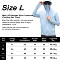 thumbnail image 2 of 1 ropa de protección solar azul claro para adultos, abrigo de ropa de protección solar de seda helada con sentido fresco, 2 of 5