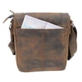 thumbnail image 2 of Vagarant Traveler Full Grain Leather Satchel Handbag L77.BRN, 2 of 3