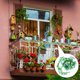 thumbnail image 4 of IDEANATEGRATE Guirnalda De Flores Artificiales Color Azul Con Girasoles Y Margaritas Para Duradera, 4 of 7