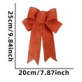 thumbnail image 3 of Huanglei Elegant Bow Hanging Ornament For Festive Holiday And Home Party Décor With Classic Red Green Design, 3 of 3
