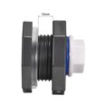 thumbnail image 3 of Unique Bargains G3/4 Fil PVC Adaptateur de Réservoir de Cloison avec Raccord PPR Blanc 1 Set, 3 of 5