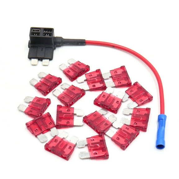 Unique Bargains 40A ATC ATO Car Circuit Fuse Tap with 15pcs 40A Fuse