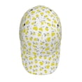 thumbnail image 5 of Lsque Yellow Lemon Leaves Baseball Cap Trucker Low Profile Hat Golf Dad Hat Adjustable Original Classic Unconstructed Plain Cap Men Women, 5 of 9
