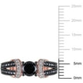 thumbnail image 3 of Everly Women's Diamond 10K Rose Gold Engagement Ring, 3 of 7