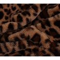 thumbnail image 4 of Velboa Super Soft Leopard Blanket Double Layer Bedding Thick Sofa Cover Furry Fuzzyr Throw Blanket (Brown), 4 of 4