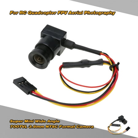 Super Mini Wide Angle 700TVL 3.6mm NTSC Format Camera for RC QAV250 FPV Aerial (Best Camera For Architectural Photography)
