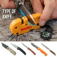 thumbnail image 5 of Smith's Pocket Pal X2 Knife Sharpener and Multi-Tool Polymer Handle Yellow, 5 of 8