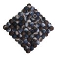 thumbnail image 2 of 2 Piece Set Square Felticrafts Pot Coasters Made of Felt Handmade Colorful Felt Balls?20x20cm), 2 of 9
