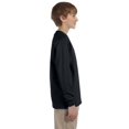 thumbnail image 3 of The Jerzees Youth 5.6 oz. DRI-POWERÃ‚Â® ACTIVE Long-Sleeve T-Shirt - BLACK - XL, 3 of 4