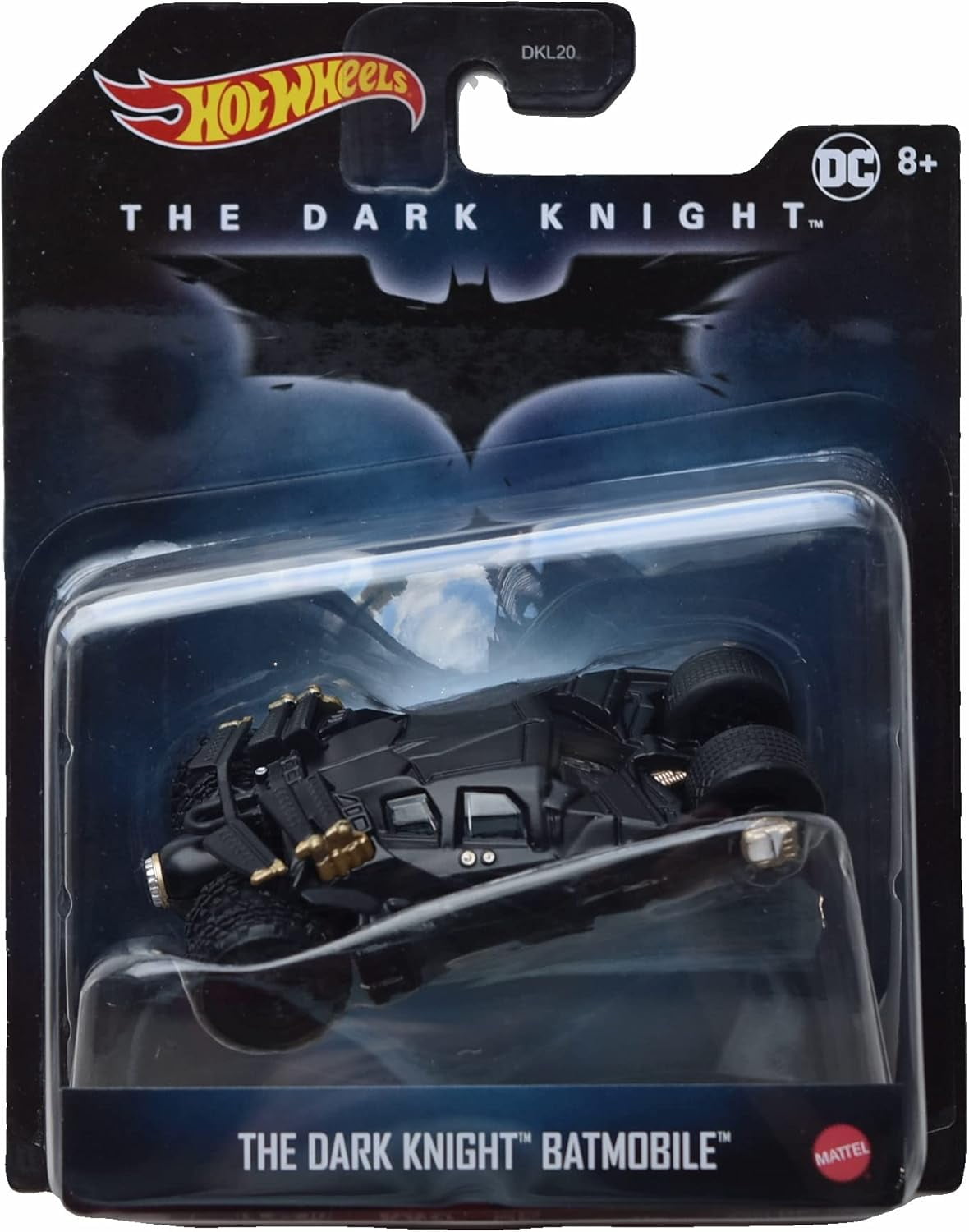 Hot Wheels DC Batman Collectible Die-Cast Vehicles Set, 7 Pack with Batmobile and Batwing, 8+ Years DKL20-956P