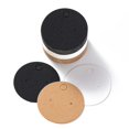 thumbnail image 2 of 100pcs Paper Round Rectangular Display Cards for Earrings Ear Studs Hangable Cardboard Jewelry Packaging Supplies Accessories Rectangle Brown, 2 of 6