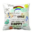 thumbnail image 1 of EREHome You are my sunshine bird cloud sun Pillow Case Cover Set 20x20 Inch, 1 of 1