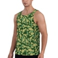 thumbnail image 2 of Easygdp Crayfish Army Men's Tank Top, Sleeveless Muscle T Shirts, Breathable, Quick-Dry, Loose for Gym, Running, Fitness - Medium, 2 of 9