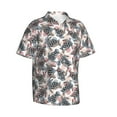 thumbnail image 2 of Daiia Turtle Hawaiian Shirt for Men Gentle Cotton Regular Short Sleeve Casual-Small, 2 of 9