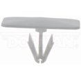 thumbnail image 1 of Dorman Molding Clip 963-215D OE Solutions; For Use With General Motors Models; 0.45 Inch Length; White; Plastic; Pack Of 2, 1 of 2
