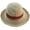 Beige, variant on CoCopeaunts Straw Bucket Hat Summer Cool Breathable Hollow Hand-Woven Big-Edge Fisherman Hat Travel Sunscreen Women Bucket Cap