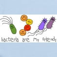 thumbnail image 2 of CafePress - Bacteria Are My Friends Infant Bodysuit - Baby Light Bodysuit, Size Newborn - 24 Months, 2 of 4