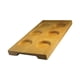 thumbnail image 4 of Soporte para copas de vino, bandeja de madera, tablero de 6 agujeros, bandeja de exhibición decorativa con orificio de 1,97 pulgadas, estante para, 4 of 9
