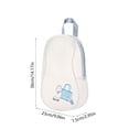 thumbnail image 3 of Qonioi Waterproof Dry Wet Separation Swimming Bag, EVA Watertight PVC Wash Tote for Beach, Portable Sports Bag with U-Shaped Handle for Women, 3 of 6