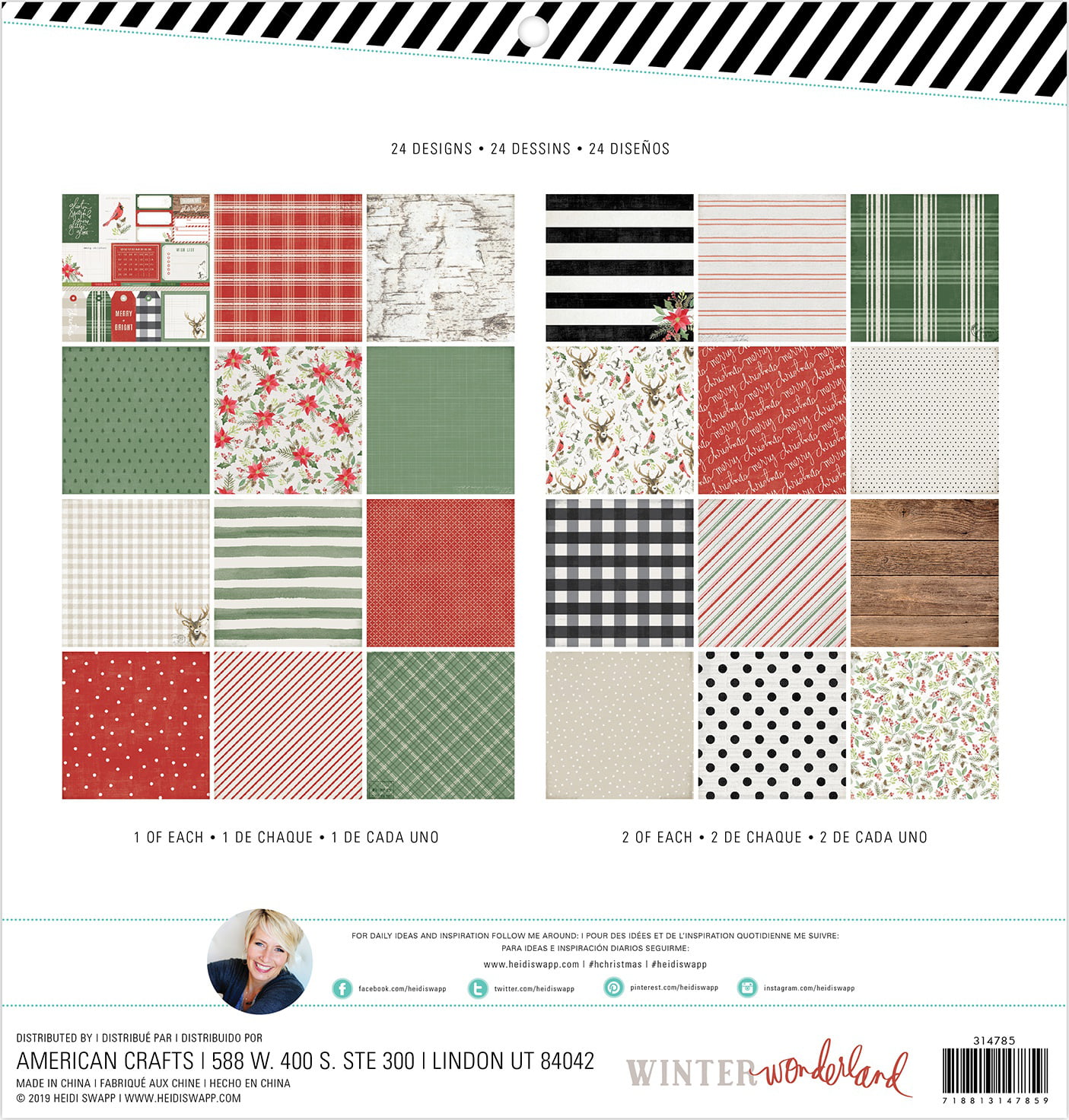 Heidi Swapp (BELIEVE) 12x12 Paper Pad, Banner Kit & Embellishments