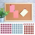 thumbnail image 1 of Iuhan 3Pcs Ladybug Push Pins, 30 Pieces Cute Thumb Tacks Decorative Picture Clips for Bulletin Board Corkboard Office Study Home Wall Decor, 1 of 9