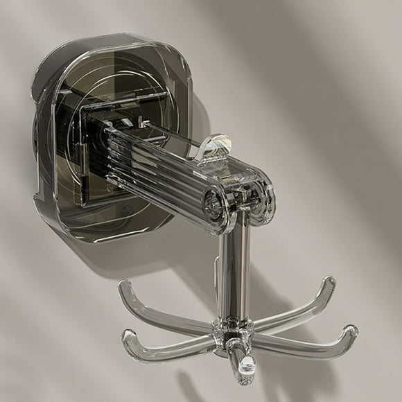 Suction Cup Six Claw Rotating Hook Kitchen Non Perforated Spatula Spoon Hanging Rack Household Seamless Wall Mounted Storage Rack