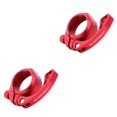 thumbnail image 3 of Soidarity Asientos de bicicleta Clip de sillín Accesorios de tija de sillín de liberación rápida Clips de carretera resistentes al desgaste Rojo 2Conjunto, 3 of 6