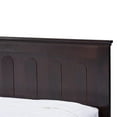 thumbnail image 4 of Allora Wood Twin Panel Bed in Cappuccino, 4 of 4