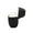 Black, variant on Flexible Guard Shockproof Shell Earbud Sleeve Water Resistance Housing Antidust Washable Silicone Covers Protective Case