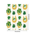 thumbnail image 2 of St Patricks Day Shamrocks Throw Blanket, Irish Clovers Leaves Blankets and Throws, Spring Holiday Soft Cozy Blanket Decor for Bed Couch Living Room and Sofa, 59" x 29.5" (D), 2 of 7