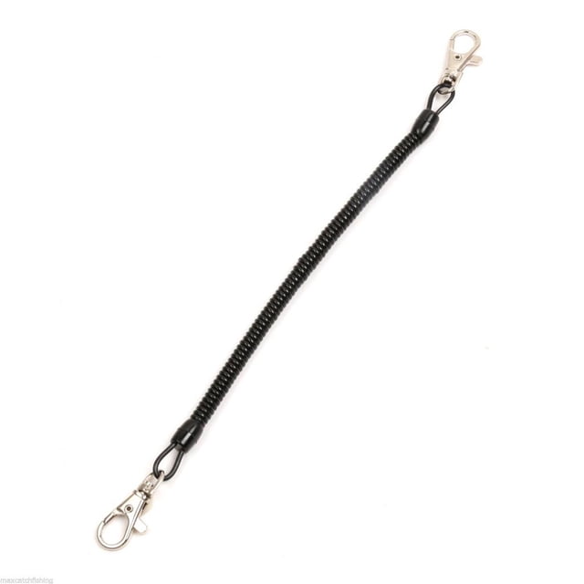 Cordón de Pesca Cola de Liberación Rápida Soporte para Caña de Llavero