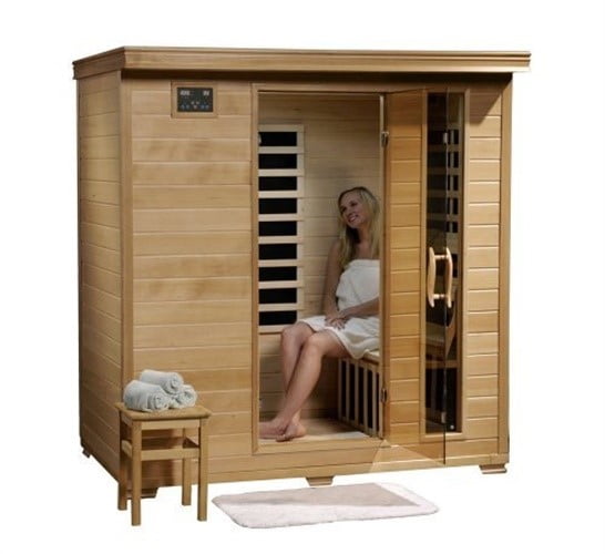 4 Person FAR Infrared Sauna w Carbon Heaters by Monticello