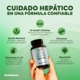 thumbnail image 4 of Liver Guard Platinum Health Hack con Cardo Mariano NAC Cúrcuma Vitaminas C E y Complejo B 60 Cápsulas, 4 of 7