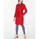 thumbnail image 1 of Michael Kors Gabardina con cinturón para mujer, rojo, pequeño Michael Kors Gabardina, 1 of 1