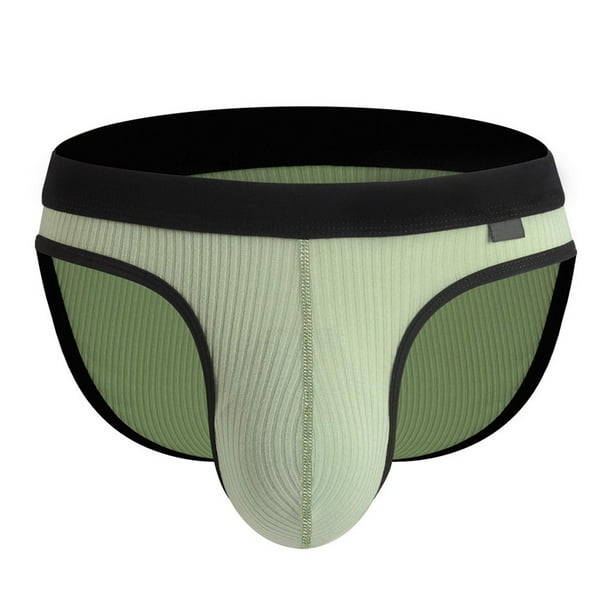 Ropa Interior Para Hombre, Pantalones Triangulares De Algodón Transpirables Y Cómodos Con Rosca Para Hombre